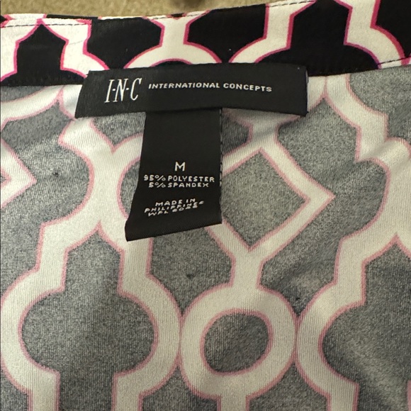 INC International Concepts long sleeve top, Medium - Picture 6 of 7